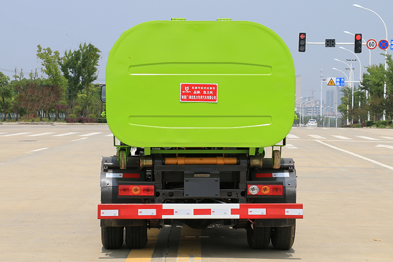 (蓝牌)福田祥菱勾臂垃圾車(chē)(3方)