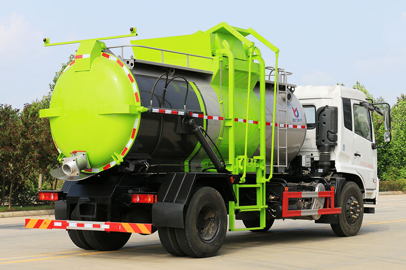 东风天锦餐厨垃圾車(chē)(罐式)(9方 12方)