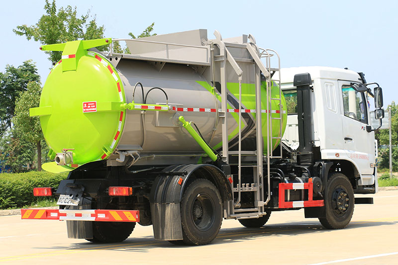 东风华神KL5餐厨垃圾車(chē)(罐式)(9方)